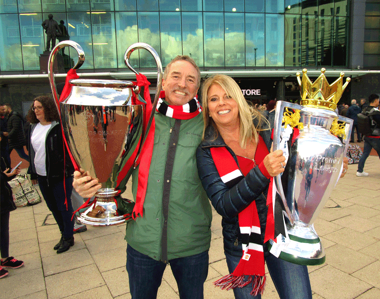 Russ and Diana R.A.D Man United
